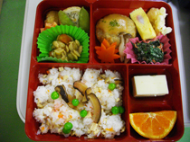 秋のお弁当